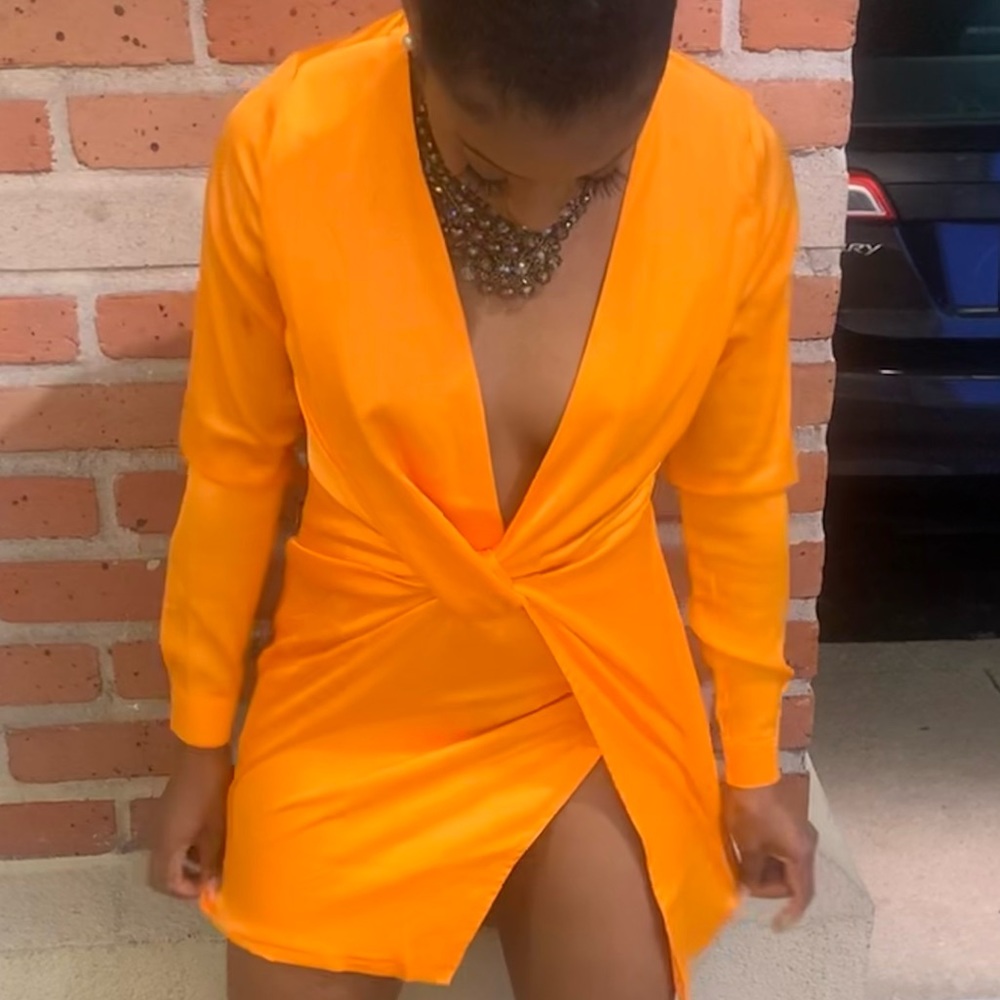 Orange Dress